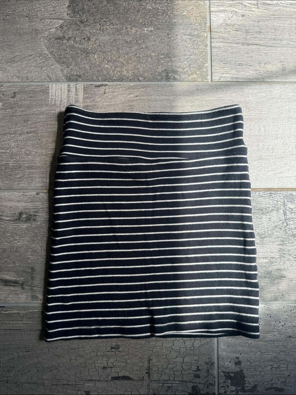 Forever 21 Striped Cotton Mini Skirt